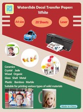 20 Sheets DIY A4 Laser Water