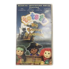 TOTS TV Big Treasure Adventure VHS 1997 Children's Musical Film Ragdoll