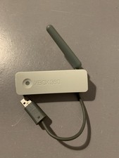 Microsoft Xbox 360 Wireless  Adapter WiFi White Tested Working Accessories