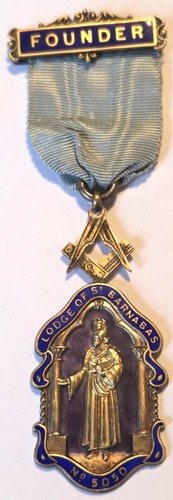 Masonic founders jewel - founders,