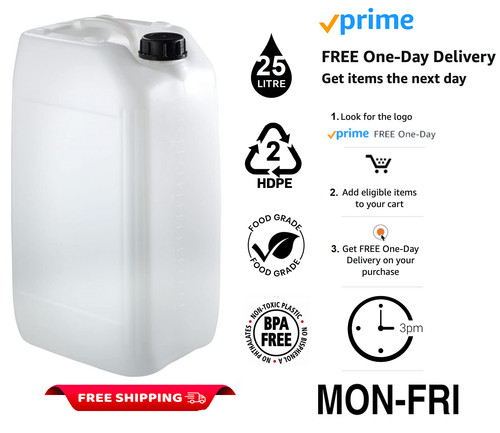 25l litre plastic water - 25l,