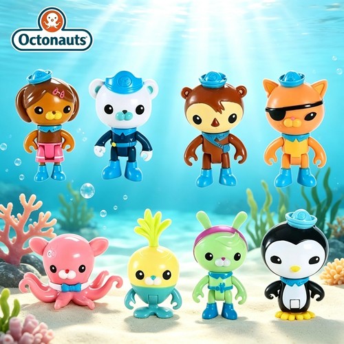 8pcs octonauts action - 8pcs,