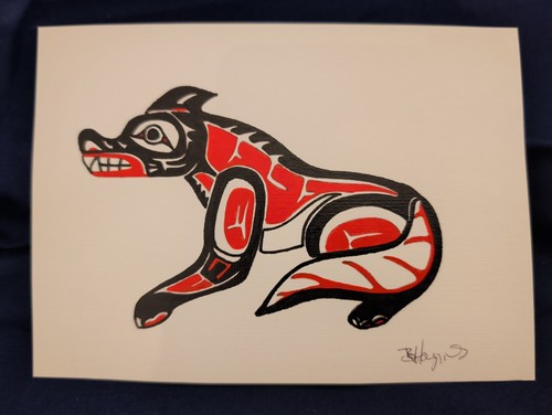 Original native american art - native,