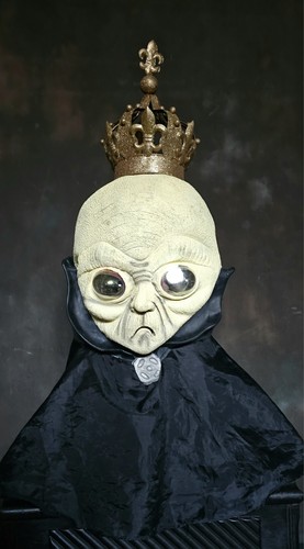 Vintage latex rubber - rubber, alien