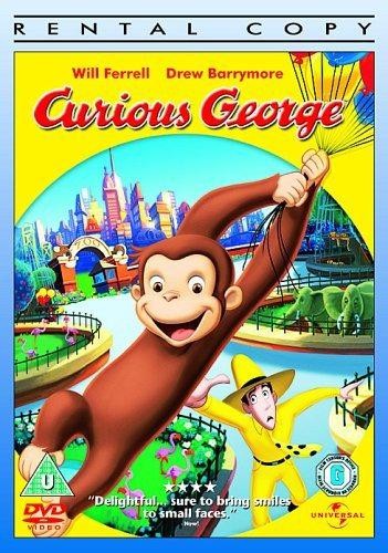 Curious george dvd - curious,