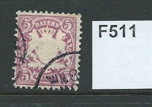 Bavaria 1881 watermark