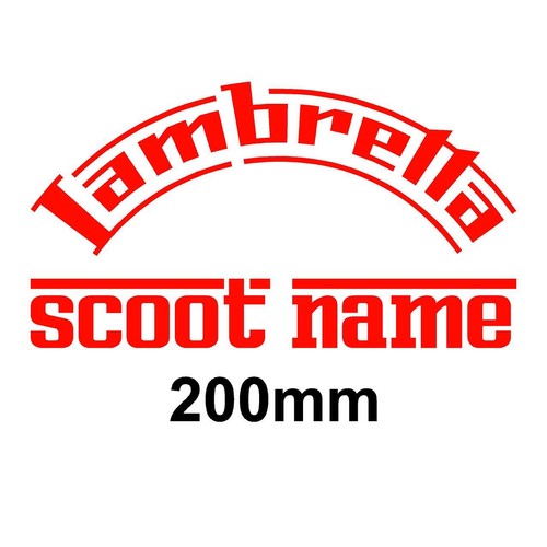 Personalised scooter name - personalised,