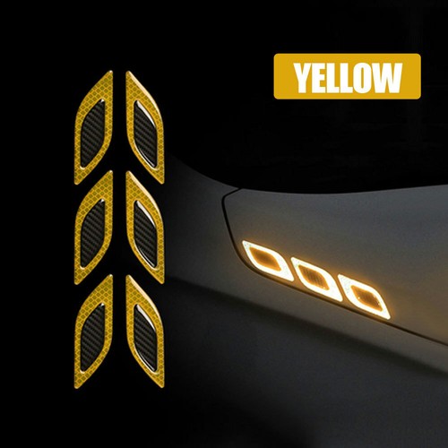 Yellow reflective stripe - yellow,