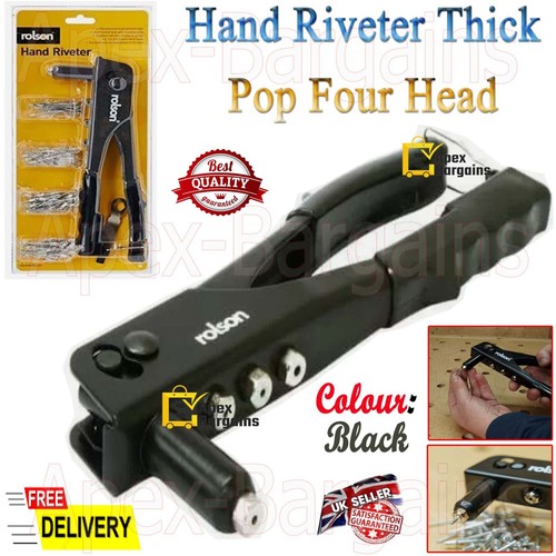 Rolson hand riveter thick - rolson,