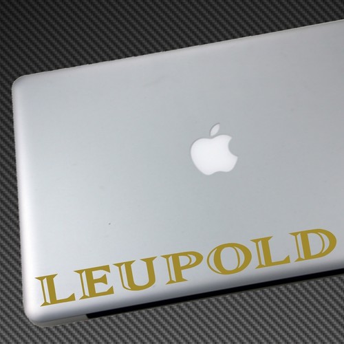 Leupold vinyl sticker car - leupold,