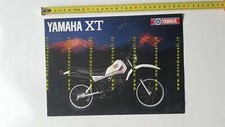 Yamaha XT 550 - XT 500 - XT 250 - XT 125 1983 Original Italian Motorcycle Leaflet 