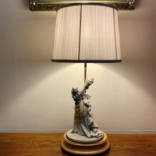 CAPODIMONTE Lamp Signed