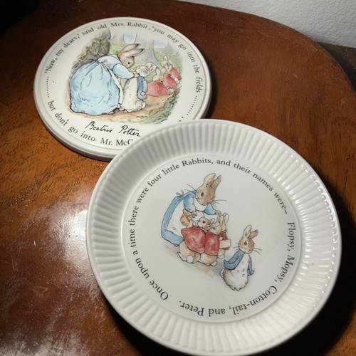 Two peter rabbit wedgewood - peter,
