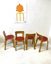 Original Vintage Alvar Aalto 65 Chair Chair ARTEK 1970s Midcentury