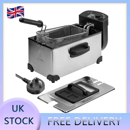 Deep fat fryer with basket - 3l,
