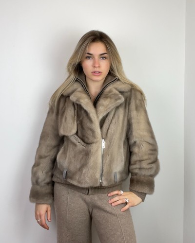 Modern mink grey bomber - modern, jacket
