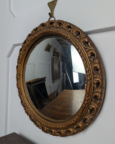 Medium vintage convex pierced - vintage,