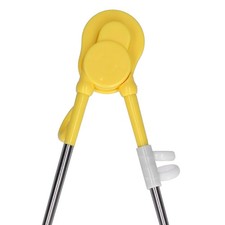 Cartoon Kids Training Chopsticks Stainless Steel Children Baby Learning Chop HOT