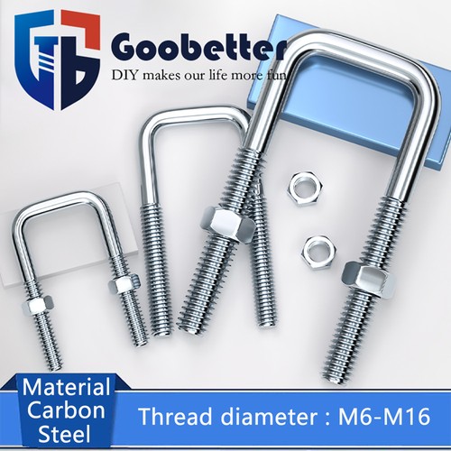 Square bolts with - square, u-bolts