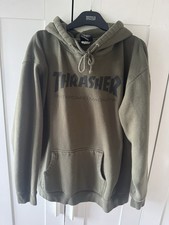 Thrasher Magazine Skateboard Pullover Hoodie Sweatshirt Size L
