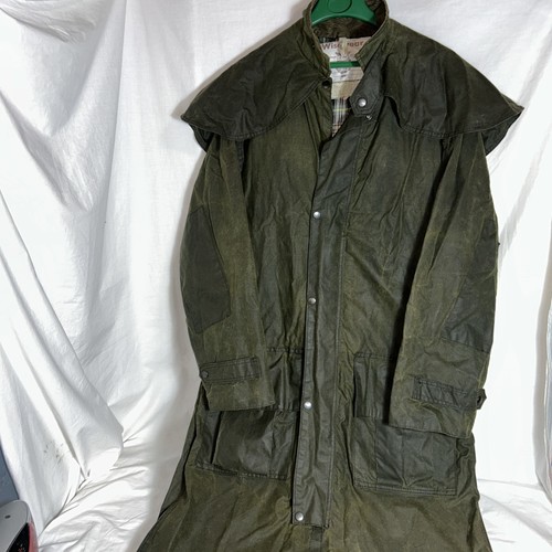 Vintage wisewear long wax coat - vintage,