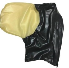 Cosplay Latex Hood Mask Rubber
