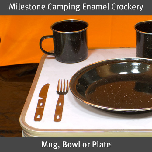 Milestone camping enamel - milestone,