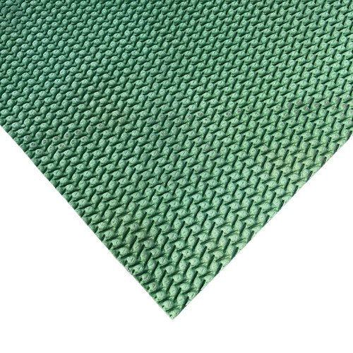 Waffle green rubber - waffle, carpet