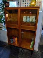 G Plan Albany Glazed Bookcase