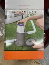 Bestway Flowclear Pool Filter Pump 3,028 L/h (800 gal/h) Complete.