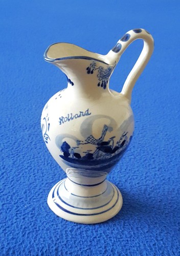 Vintage delft blue - blue, vase