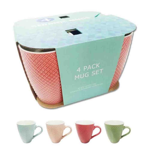 Adorn colours mugs pack - adorn, set