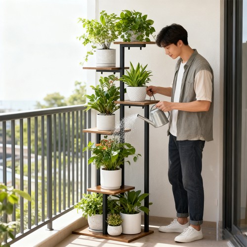 Tiered plant stand indoor - stand,