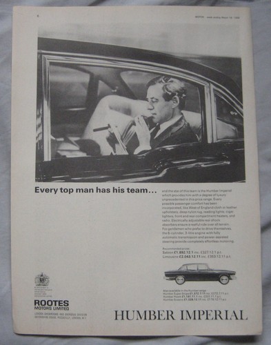 1966 humber imperial original - 1966,