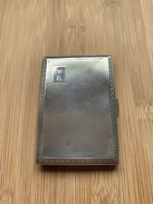 antique silver cigarette case