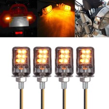 4x Motorcycle Mini LED Turn