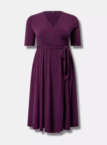 Torrid surplice wrap midi - surplice,