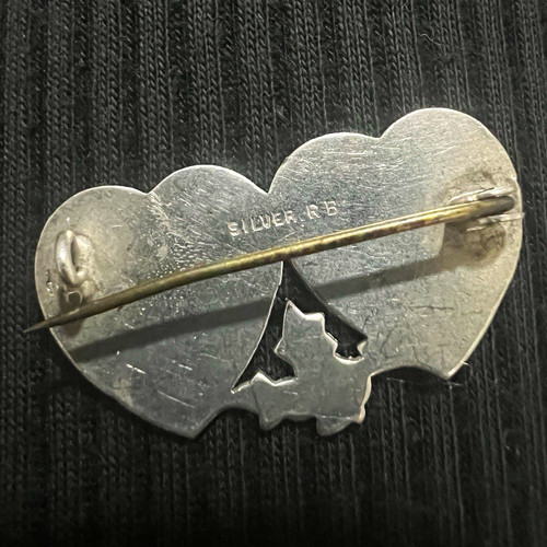 Engraved 925 silver mizpah - silver,