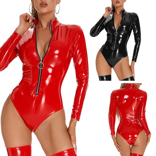 Women open crotch - uk, latex