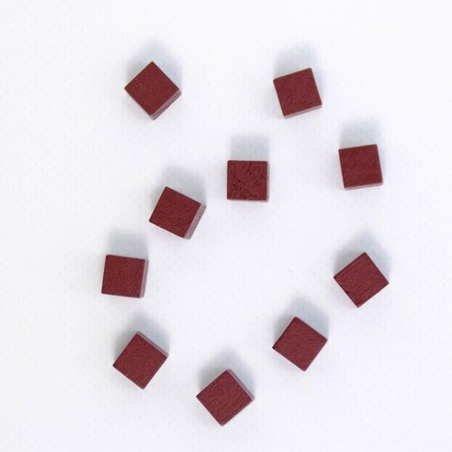 Wooden cubes 8mm - cubes,