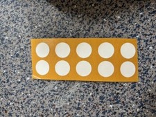 Burstner cream effect stickers