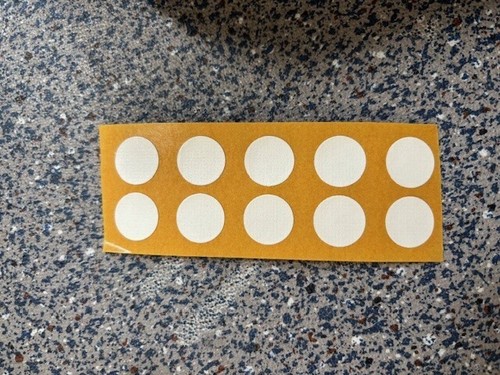 Burstner cream effect stickers