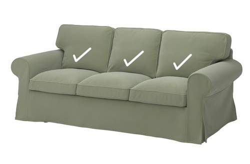 Ikea ektorp back rest - ektorp.,