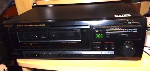 Teac 600r stereo double - teac, w-600r