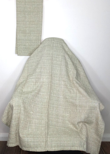 Vintage handmade beige - handmade, woven