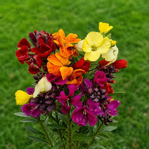 Wallflower cornucopia blush - wallflower, blush'