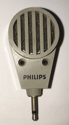 Rare philips microphone made - philips,