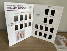 Schwarzkopf Blond Me Toning Service Hair Colour Shade Chart Swatches Book New