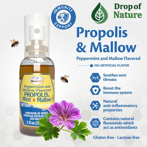 Brazilian propolis throat - brazilian,