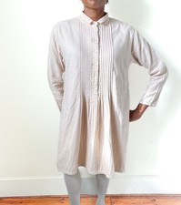 Yacco Maricard Long Tunic Top - Brushed Cotton - Pintuck - Label 2 - Fit M / L